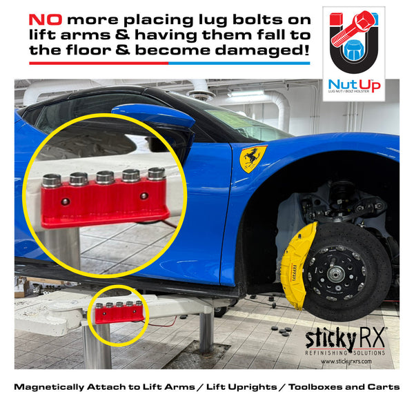 NutUp™ Lug Nut / Lug Bolt Holster (Holder) 4 Per Set