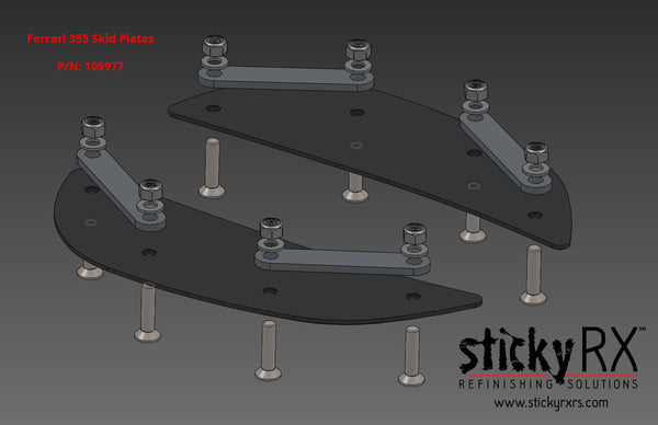 Ferrari 355 Skid Plates (Front Bumper)
