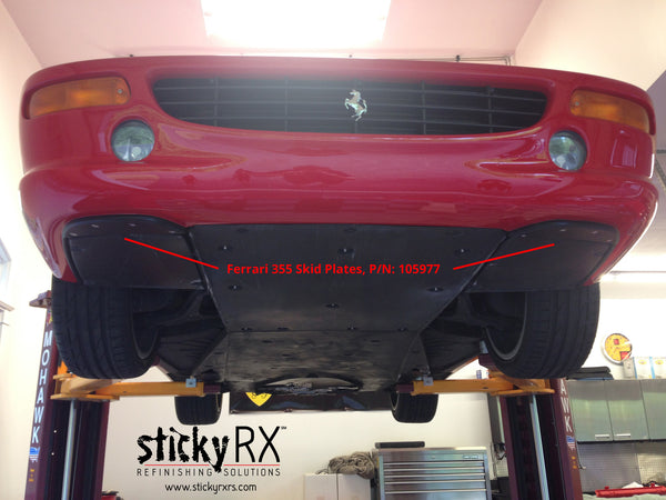 Ferrari 355 Skid Plates (Front Bumper)