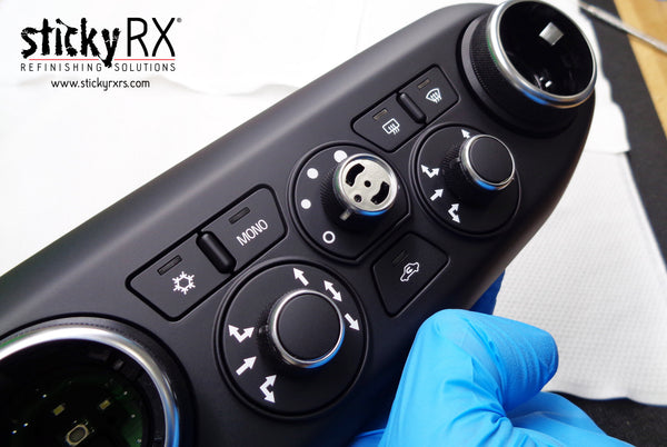 Ferrari 458, FF & F12 HVAC panel replacement dial caps