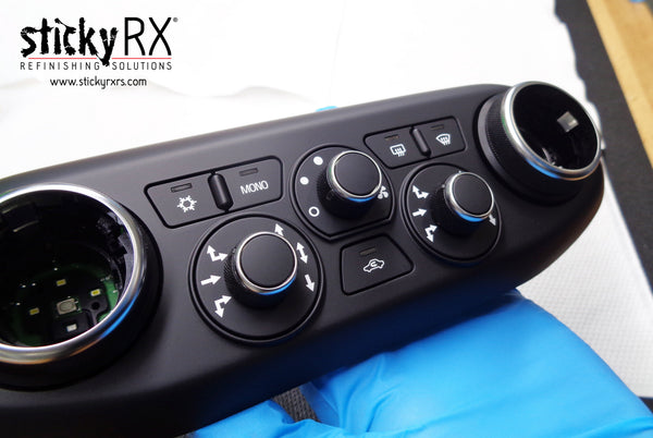 Ferrari 458, FF & F12 HVAC panel replacement dial caps