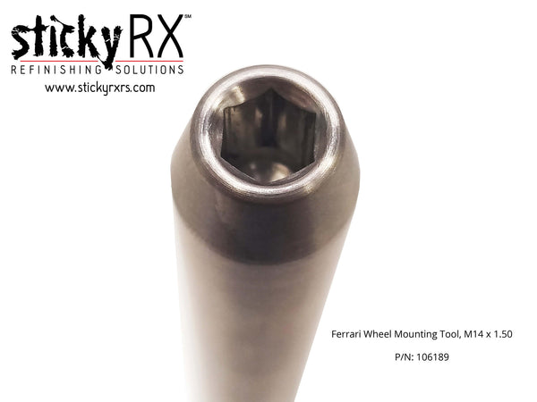 (2-Pack) Wheel Mounting Tool, M14 x 1.50 Ferrari and others. Also Known as Wheel Hanger Tool