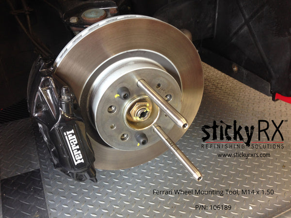 (2-Pack) Wheel Mounting Tool, M14 x 1.50 Ferrari and others. Also Known as Wheel Hanger Tool